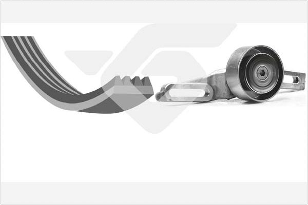 Поликлиновой ременный комплект HUTCHINSON KHV 31