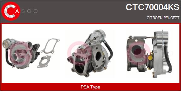 Компрессор наддув kayotawa CASCO CTC70004KS