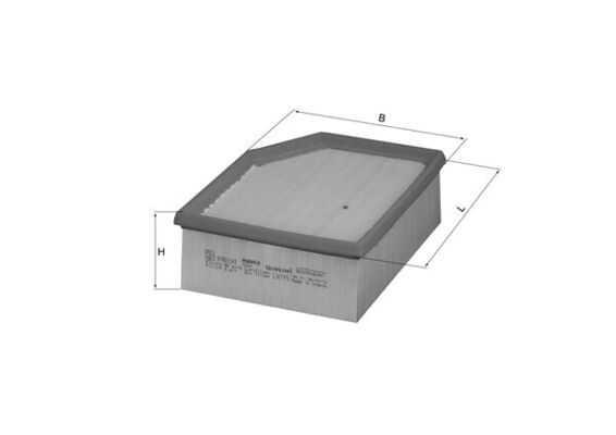 Воздушный фильтр MAHLE/KNECHT LX 795