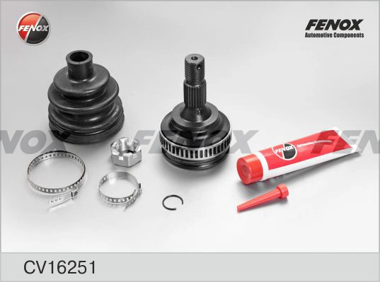 Шарнирный комплект приводной вал FENOX CV16251