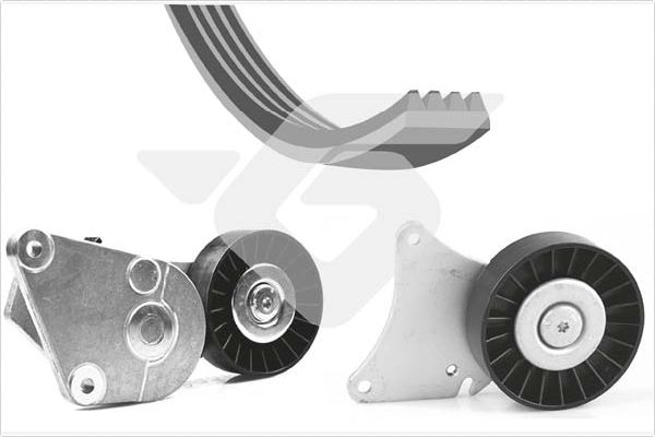 Поликлиновой ременный комплект HUTCHINSON KHV 59