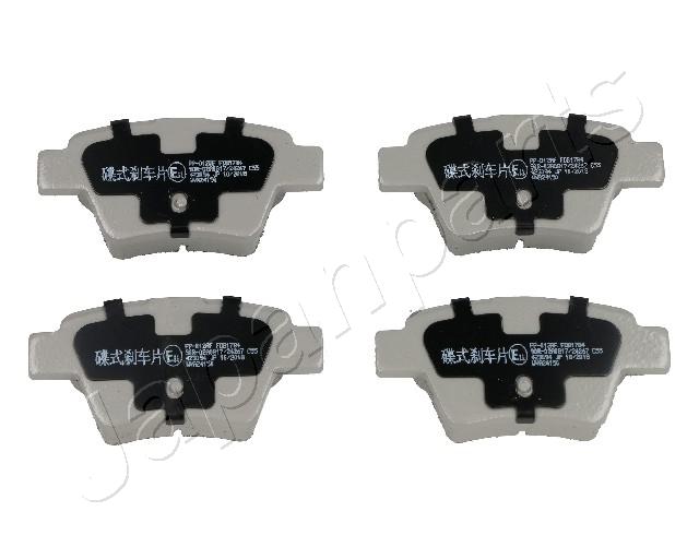 Комплект тормозных колодок дисковый тормоз JAPANPARTS PP-012AF