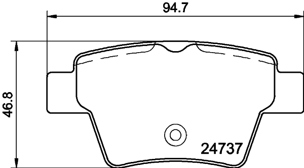 Комплект тормозных колодок дисковый тормоз HELLA/BEHR/PAGID 8DB 355 013-851