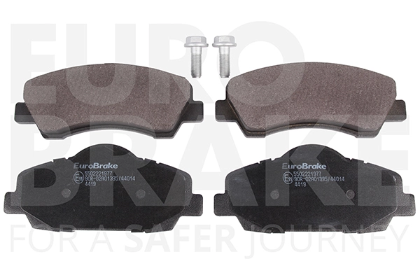 Комплект тормозных колодок дисковый тормоз EUROBRAKE 5502221977