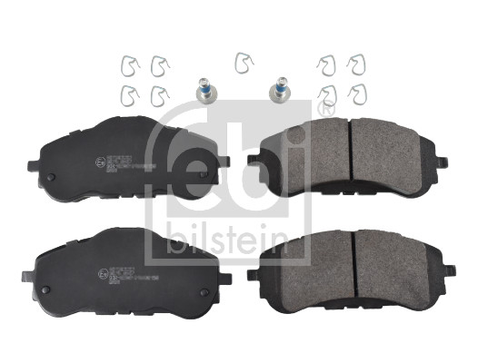 Комплект тормозных колодок дисковый тормоз FEBI BILSTEIN 116241