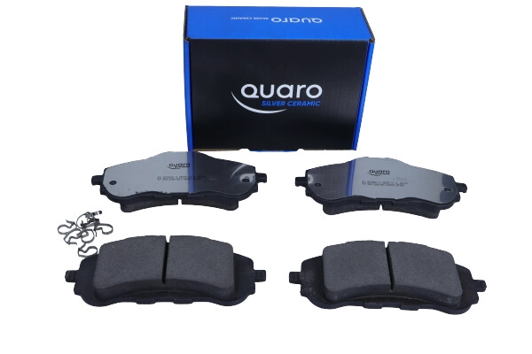 Комплект тормозных колодок дисковый тормоз quaro silver ceramic QUARO QP3860C