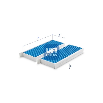 Фильтр воздух во внутренном пространстве argentium UFI 34.254.00