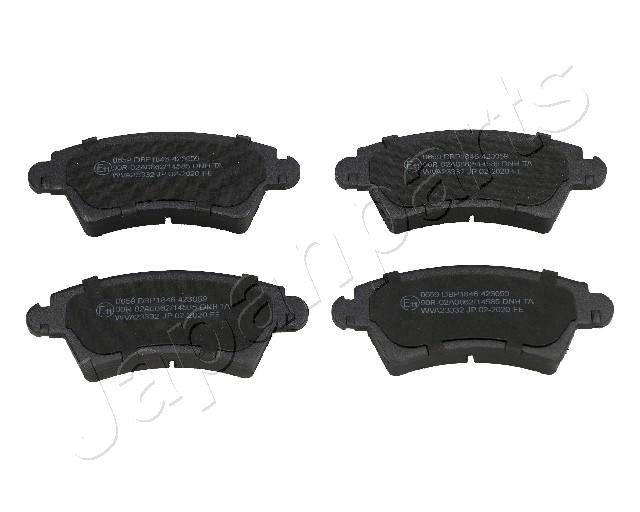 Комплект тормозных колодок дисковый тормоз JAPANPARTS PA-0659AF