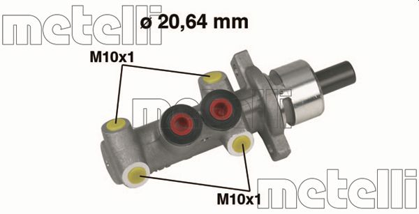 Главный тормозной цилиндр METELLI 05-0245