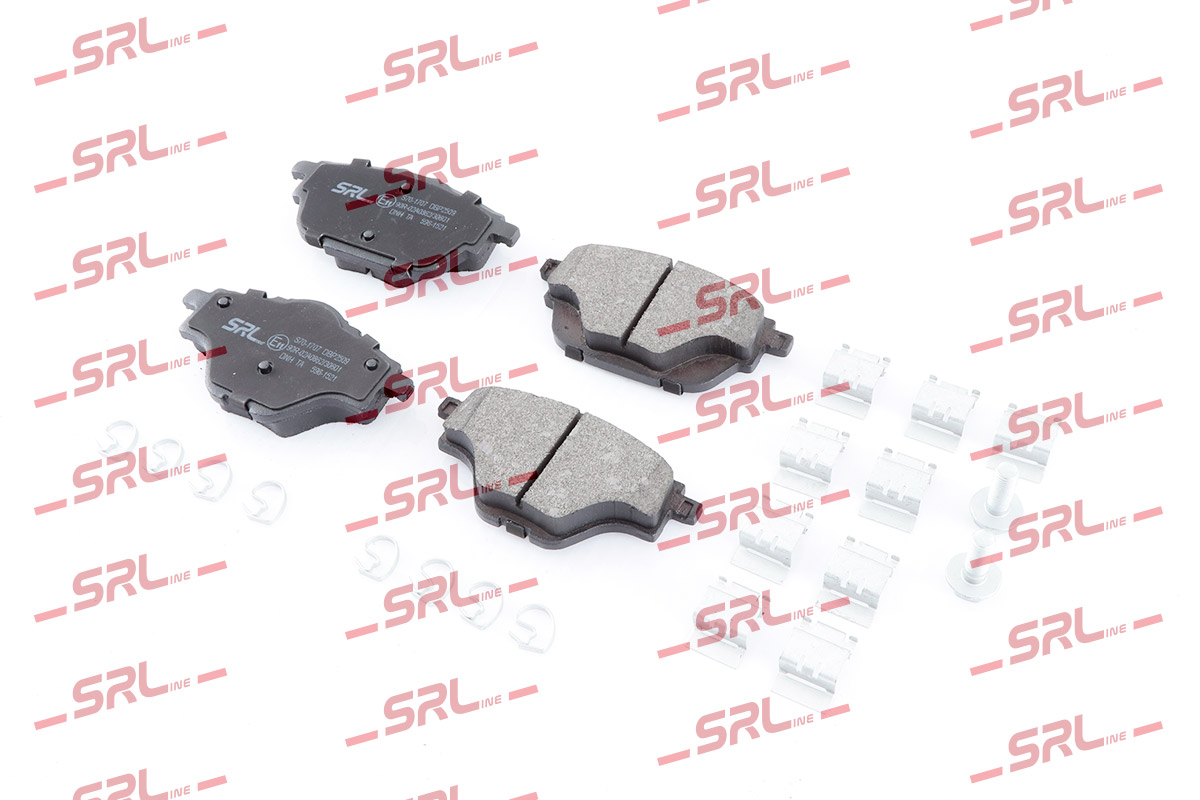 Комплект тормозных колодок дисковый тормоз SRLINE S70-1707