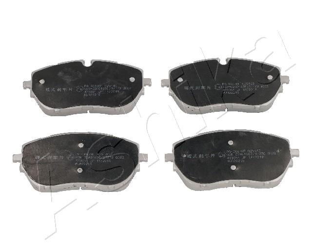 Комплект тормозных колодок дисковый тормоз ASHIKA 50-00-0647