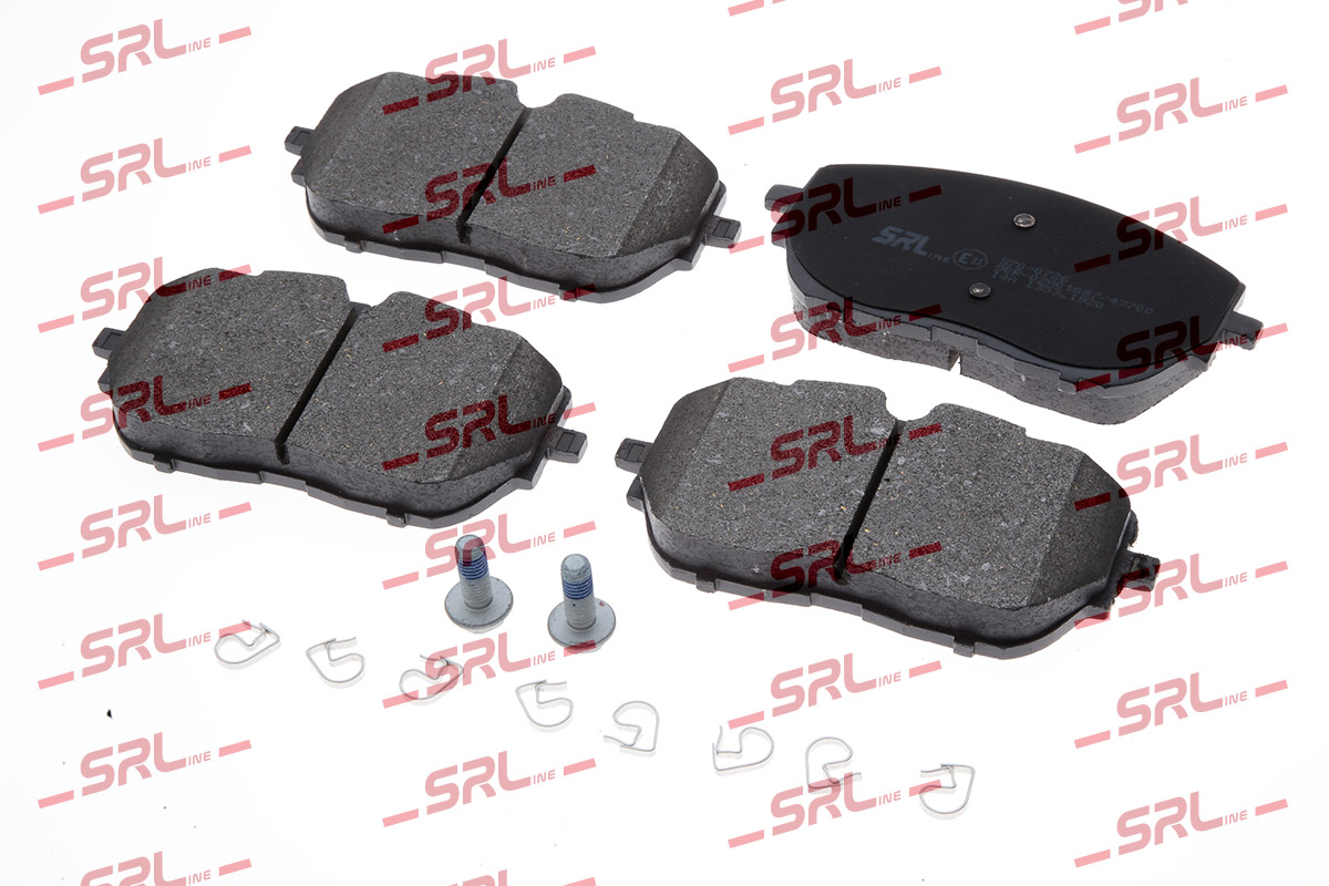Комплект тормозных колодок дисковый тормоз SRLINE S70-0726
