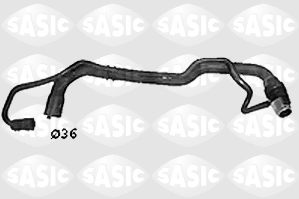 Шланг радиатора SASIC SWH0476