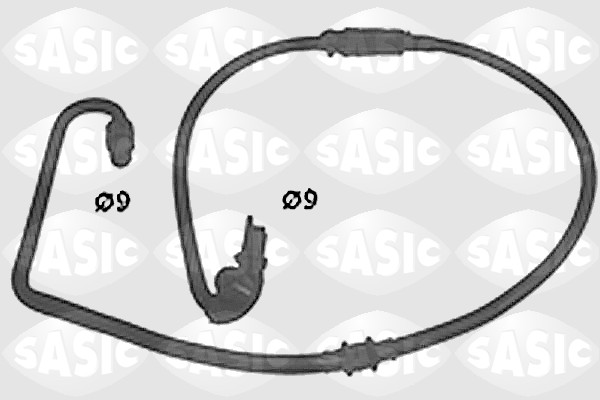 Шланг радиатора SASIC SWH0518