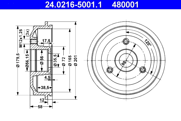 Тормозной барабан