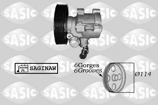 Гидравлический насос рулевое управление SASIC 7070017