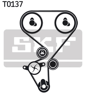 Комплект ремня грм SKF VKMA 03130
