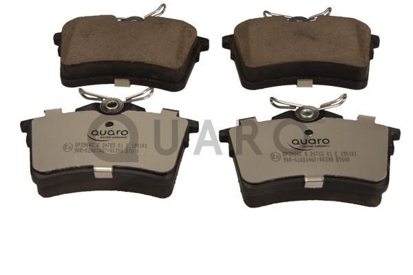Комплект тормозных колодок дисковый тормоз quaro silver ceramic QUARO QP3964C