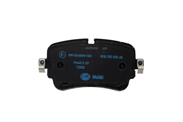 Комплект тормозных колодок дисковый тормоз HELLA/BEHR/PAGID 8DB355025681