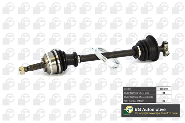 Приводной вал BGA DS7301LA