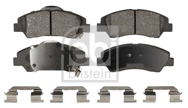 Комплект тормозных колодок дисковый тормоз FEBI BILSTEIN 186405