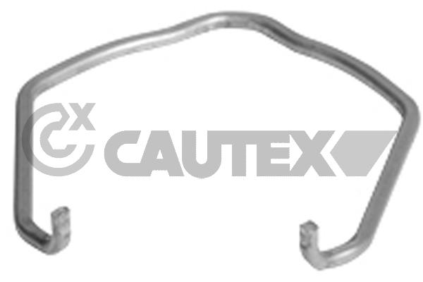 Хомут воздушный шланг компрессора CAUTEX 751064