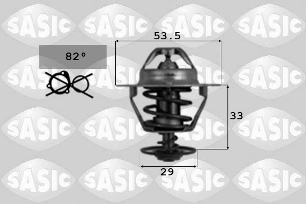 Термостат охлаждающая жидкость SASIC 9000107