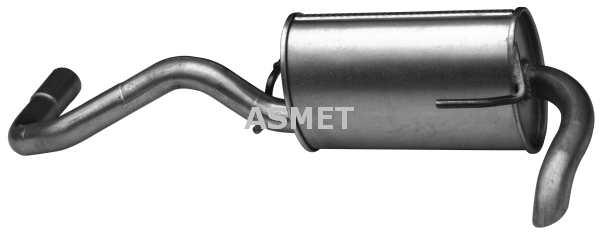 Глушитель выхлопных газов конечный ASMET 03.086