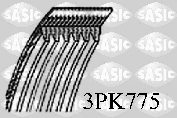 Поликлиновой ремень SASIC 3PK775