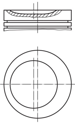Поршень MAHLE/KNECHT 011 62 01