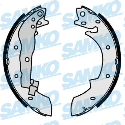 Комплект тормозных колодок SAMKO 87350