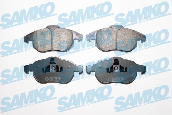 Комплект тормозных колодок дисковый тормоз SAMKO 5SP1524