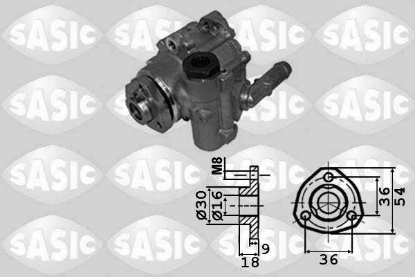 Гидравлический насос рулевое управление SASIC 7076071