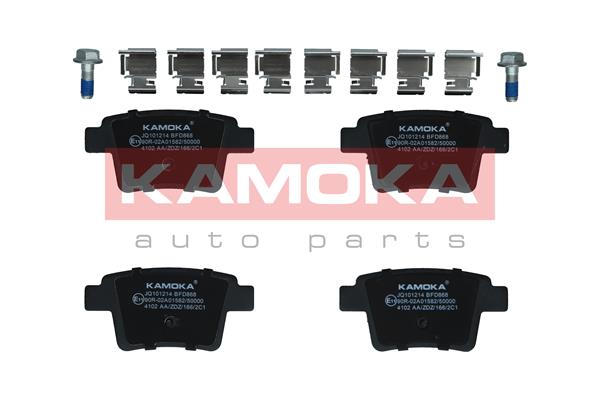 Комплект тормозных колодок дисковый тормоз KAMOKA JQ101214