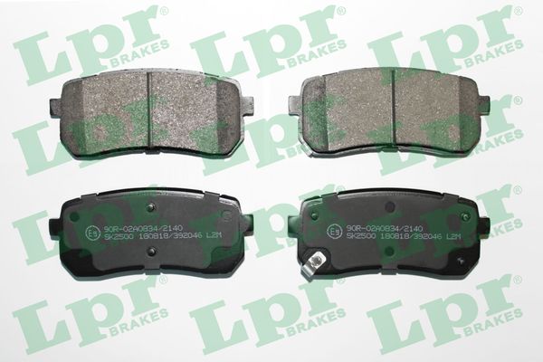 Комплект тормозных колодок дисковый тормоз LPR 05P2046