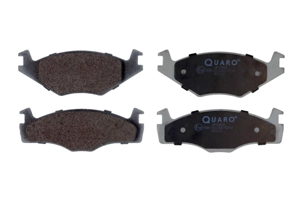 Комплект тормозных колодок дисковый тормоз QUARO QP3968