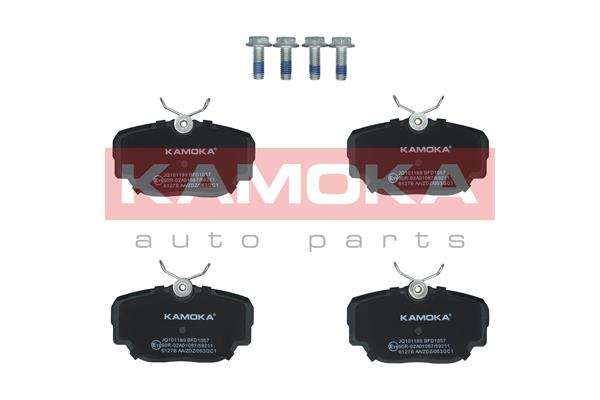 Комплект тормозных колодок дисковый тормоз KAMOKA JQ101189