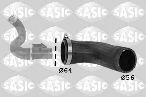 Трубка нагнетаемого воздуха SASIC 3336247