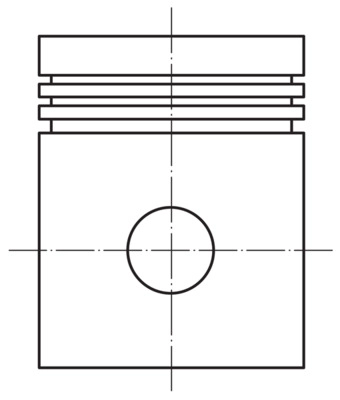 Поршень MAHLE/KNECHT 021 34 00