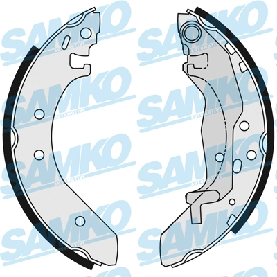 Комплект тормозных колодок SAMKO 86040