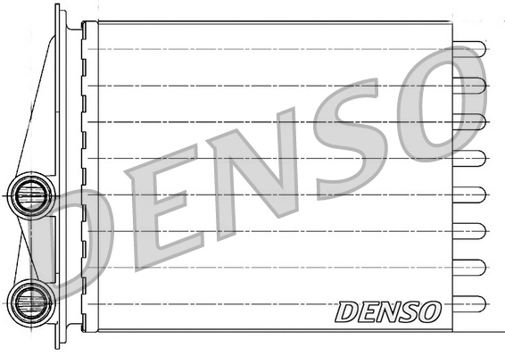 Теплообменник отопление салона DENSO DRR23020