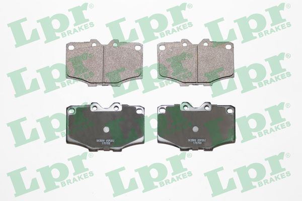 Комплект тормозных колодок дисковый тормоз LPR 05P202