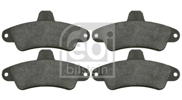 Комплект тормозных колодок дисковый тормоз FEBI BILSTEIN 16393