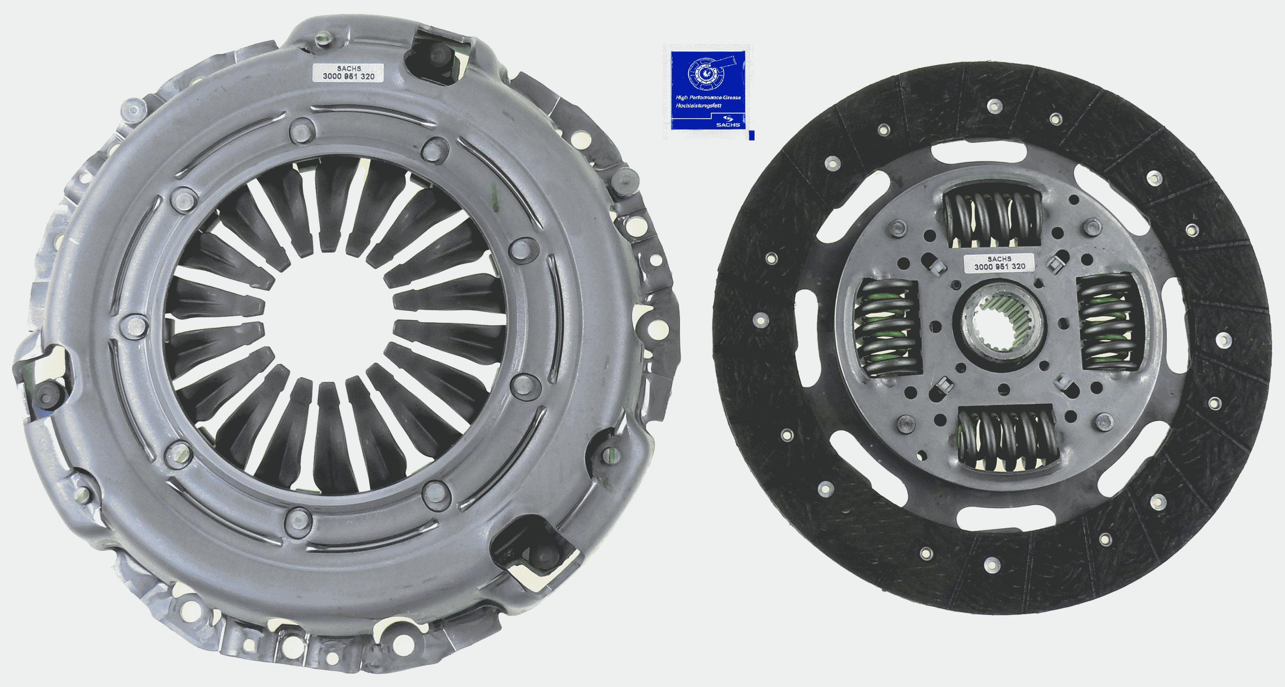 Комплект сцепления SACHS 3000 951 320