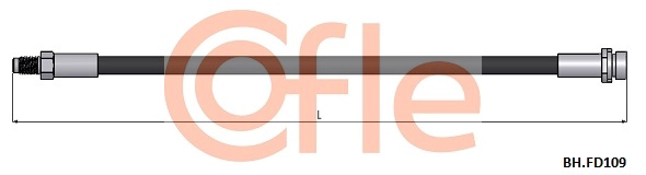 Тормозной шланг COFLE 92.BH.FD109