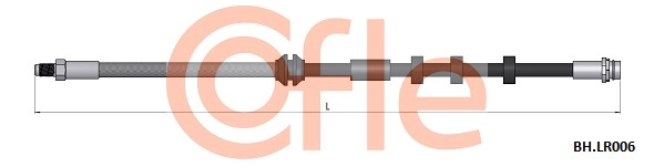 Тормозной шланг COFLE 92BHLR006