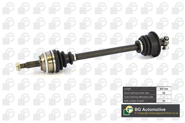 Приводной вал BGA DS7317LA
