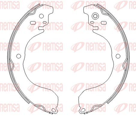Тормозные колодки REMSA 4265.01