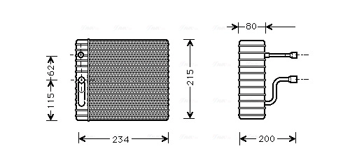Испаритель кондиционер AVA QUALITY COOLING FDV089