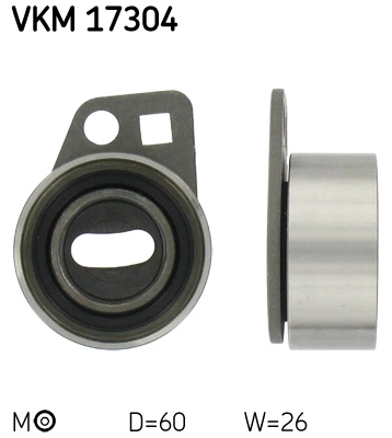 Натяжной ролик ремень грм SKF VKM 17304